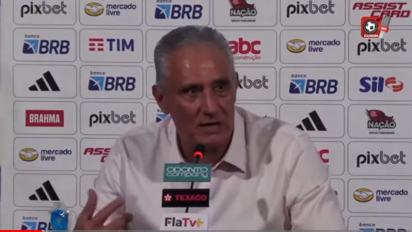 TITE DETONA FALA DE JORNALISTA APÓS DERROTA DO FLAMENGO, " É UMA INJUSTIÇA"